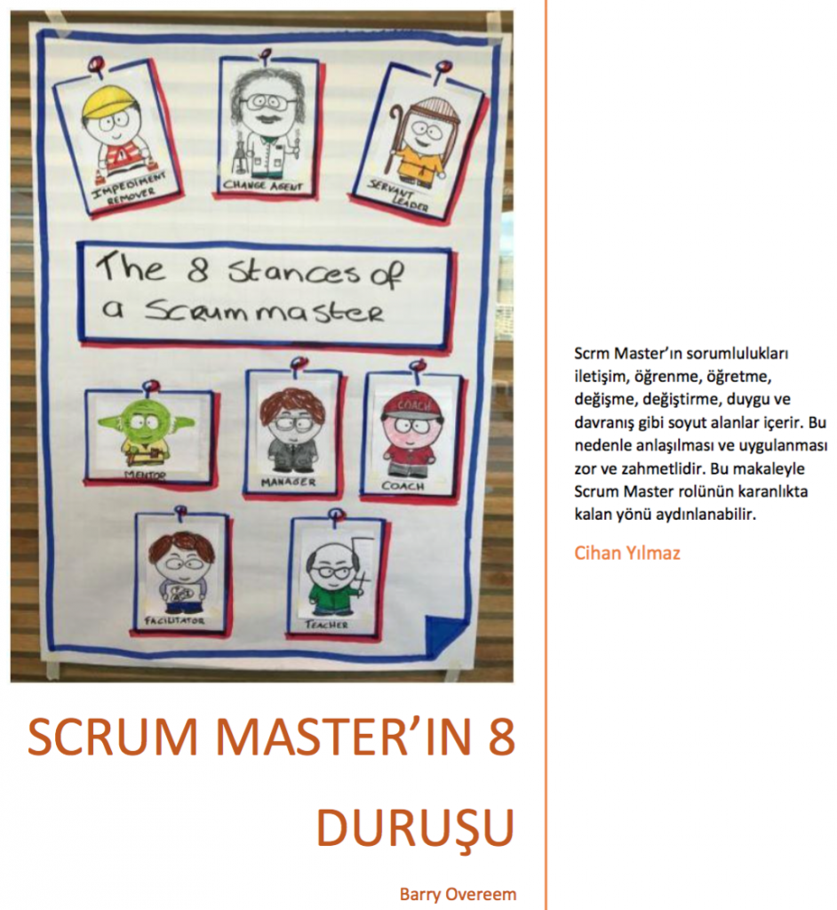 Scrum Master'ın 8 Duruşu